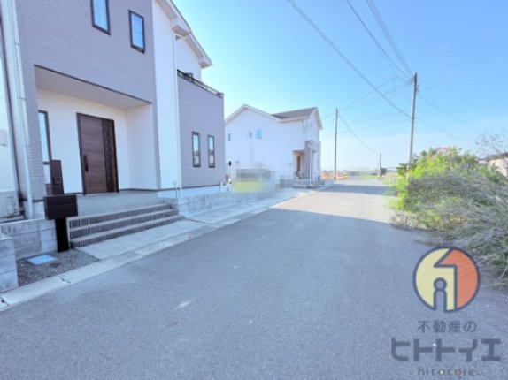 中古戸建)柳川市立石の前面道路含む現地写真