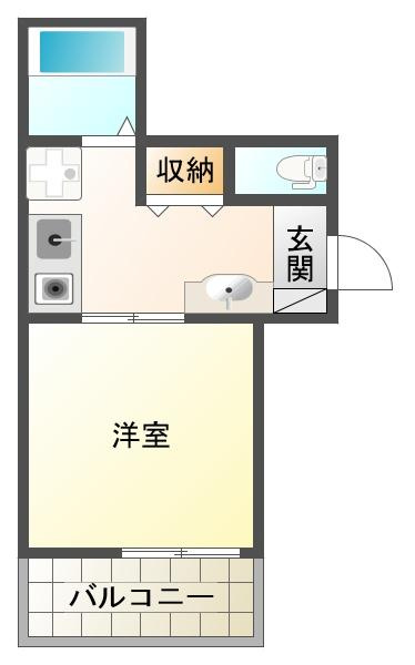 ミューズハルヨシの間取り