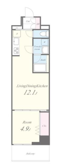 セフィーロ南千住の間取り