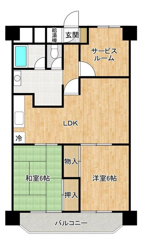ライフコア新潟の間取り