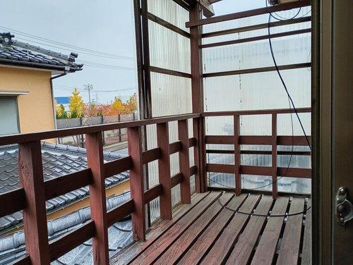 藤見町1丁目　売家のその他|２階和室横物干場（2024年11月）撮影