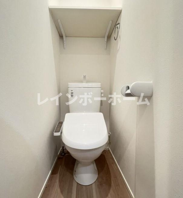 MELDIA柏　仲介手数料（賃料の1.10ヵ月）の50％OFF対象物件！のトイレ|清潔感のあるトイレです