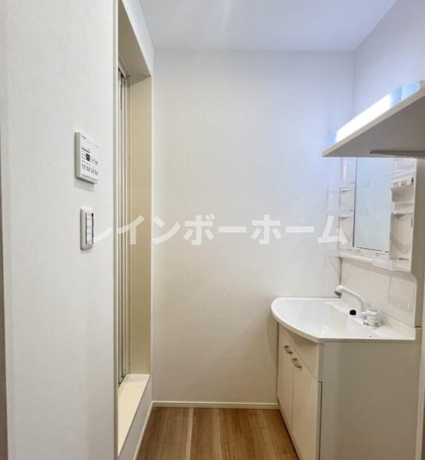 MELDIA柏　仲介手数料（賃料の1.10ヵ月）の50％OFF対象物件！の独立洗面台|独立洗面化粧台が付いています