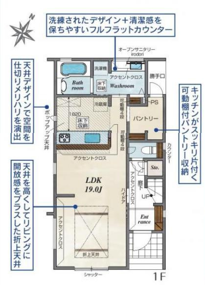 さいたま市見沼区南中野ガーデンパーク3期の間取り