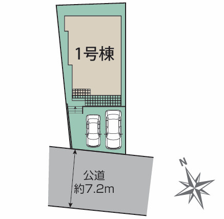 【区画図】 | 座間市立野台3丁目　新築戸建て　全１棟【仲介手数料無料】 | 【仲介手数料無料でご紹介可能です】大樹不動産