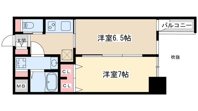 【間取り】 | コンフォリアリヴ新大阪ウエスト