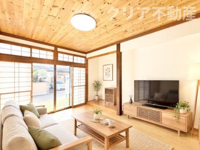 【外観】 | 10月値下げ！伊勢崎市田部井町中古リフォーム済 | 家具はイメージです※