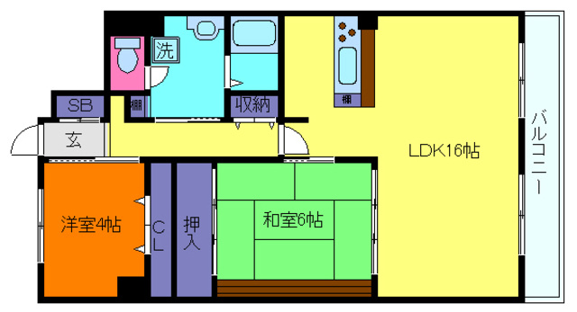 ルミナス本山の間取り