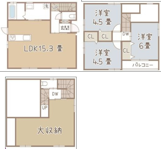 ココタウン金沢の間取り