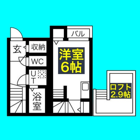 ルークス名古屋の間取り