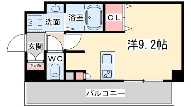【間取り】 | エスライズ梅田北