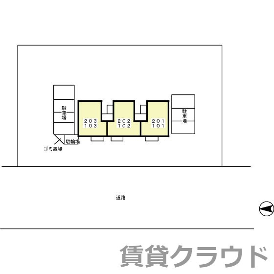 リバティーの区画図