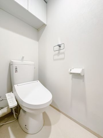 スカイコートリュクス品川大崎のトイレ|清潔感のあるトイレです