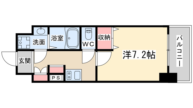 【間取り】 | レオンコンフォート天神橋