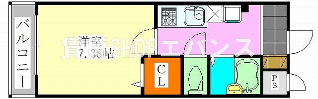 【間取り】 | ティーズハイツ津田沼