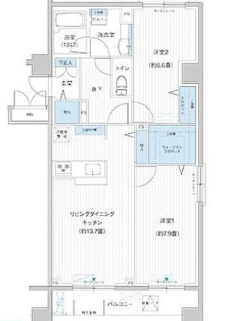 【間取り】 | パークスリー高円寺