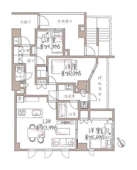 【間取り】