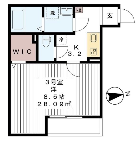 仲介手数料（賃料の1.10ヵ月）の50％OFF対象物件！の間取り