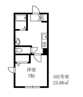 【間取り】 | スノーベル戸越銀座弐番館