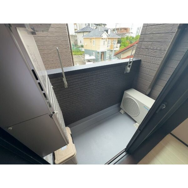 REGALEST CASA北仙台のバルコニー