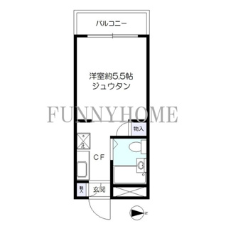 【間取り】 | 美和プラザ高井戸