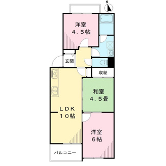 【間取り】 | Ｔ’ｓ　ｇａｒｄｅｎ小竹向原