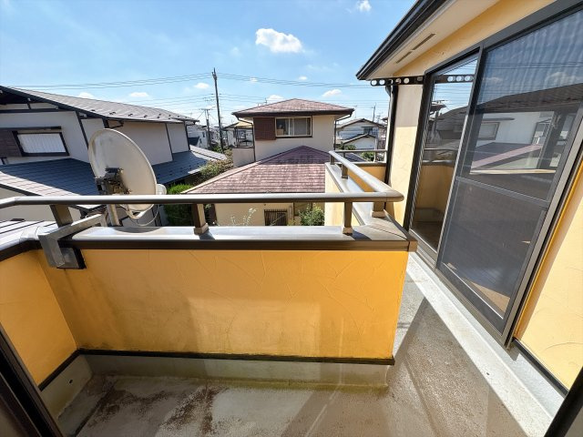 野田市日の出町のバルコニー