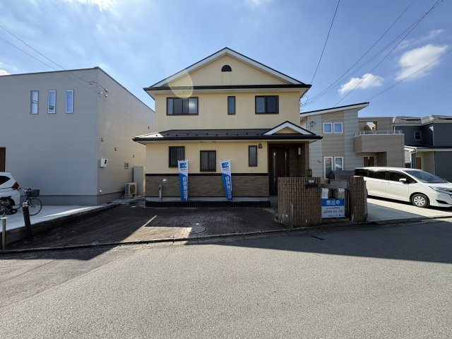 野田市日の出町の前面道路含む現地写真