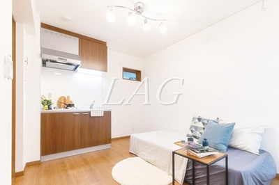 【居間・リビング】 | Ｇｒａｎｄｅ北綾瀬ＥＡＳＴ | 洋室のお部屋です。（モデルルームです）