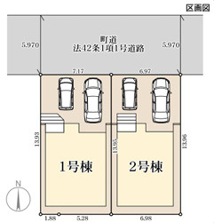 リーブルガーデン南風原町本部第2の区画図