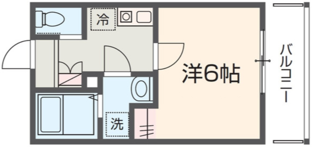アース所沢の間取り