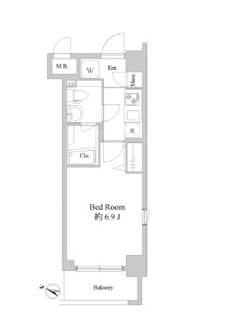 【間取り】 | ドゥーエ新川崎