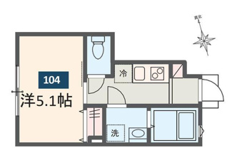 【間取り】 | ＭＥＬＤＩＡ小台Ⅱ