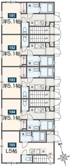 【間取り】 | ＭＥＬＤＩＡ小台Ⅱ