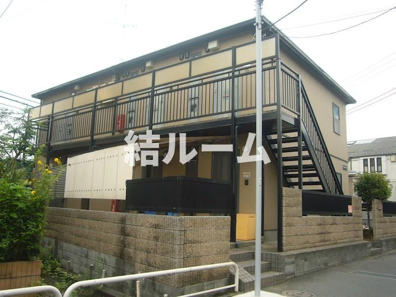 板橋区赤塚新町２丁目のアパートの外観