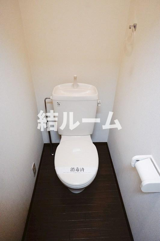 板橋区赤塚新町２丁目のアパートのトイレ