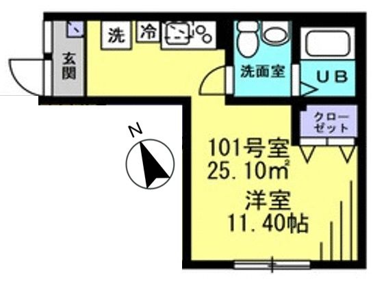 ａｌｃａｓａ東大井の間取り