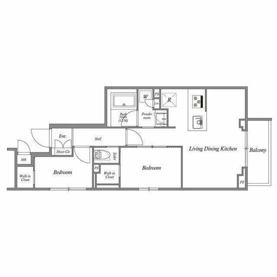 【間取り】 | ACP-RESIDENCE 中延
