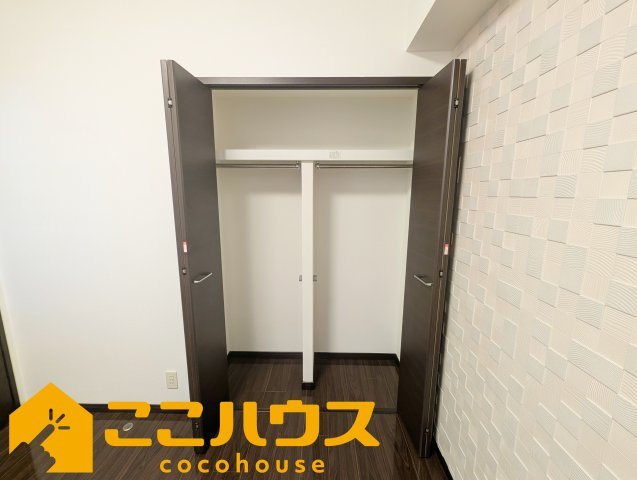 ワイズエステムコート安里国際通りの収納|洋服が多い方でも安心の収納力