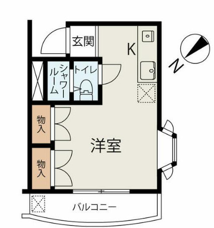 【間取り】 | ダイアパレス京成大久保