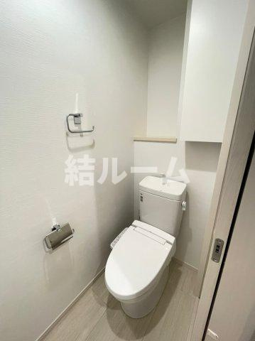 板橋区大山西町の賃貸マンションのトイレ