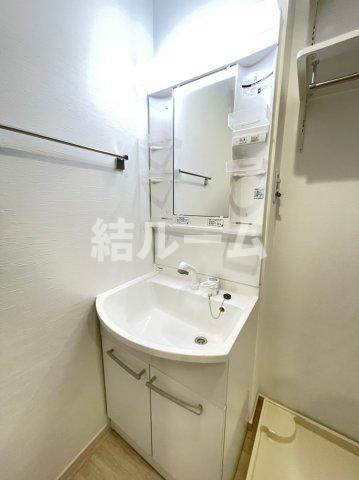 板橋区大山西町の賃貸マンションの洗面所