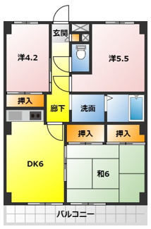 【間取り】 | サングリーン