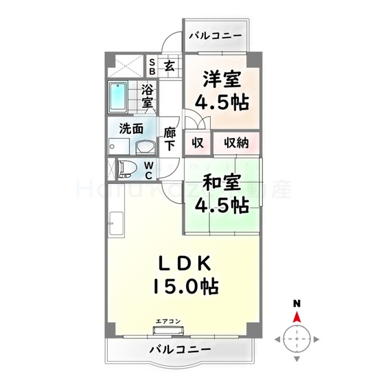 【間取り】 | アーバンヒルズ【名古屋市賃貸・エレベーター】