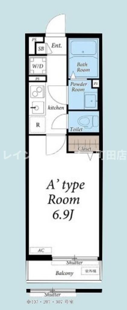 リブリ・Strada Brillante初期費用分割あと払いサービス利用可能物件の間取り
