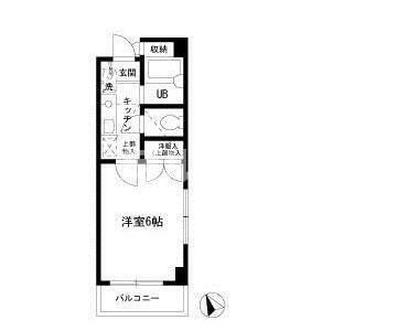 豊島区南長崎５丁目の賃貸マンションの間取り