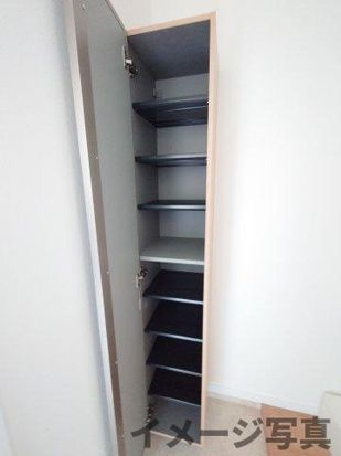 （仮称）キャメル梅島2Bの収納|※同施工イメージ図
