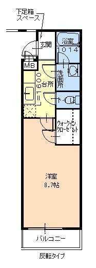 【間取り】 | フジパレス堺鳳東Ⅱ番館