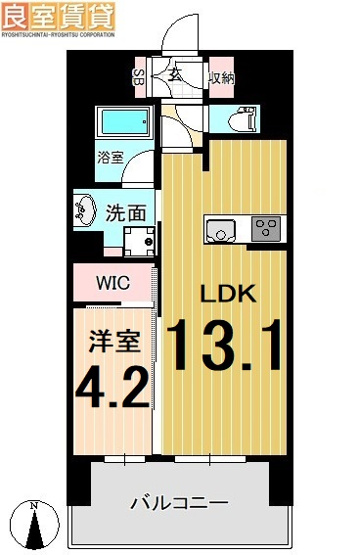 【間取り】 | セレニティー大須