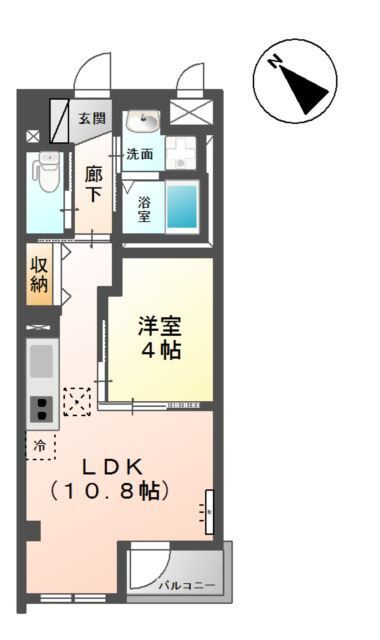 ユニヴァリィ　ルークスの間取り